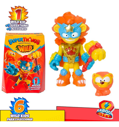 Superthings Wild 1 Kid Roarrior +1 Superthings +1 Accessorio