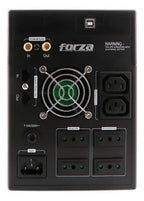 Ups Interactiva Forza Fx-1500lcd-c 1500va/840w 220v Tomas 6 Negro