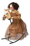 Muñeca Mecedora Animatronics Halloween Muñeca Poseída 70cm
