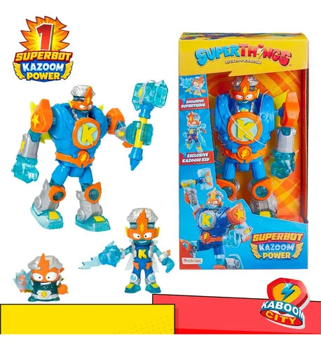 Superbot Kazoom Power 1 Kazoom Kid Y 1 Superthing Especial