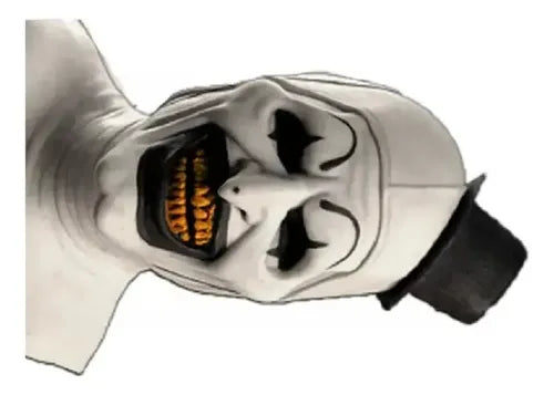 Mascara Latex Payaso Terrifier Halloween Blanco Terrifier