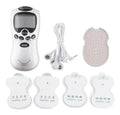 Masajeador Corporal Eléctrico Acupuntura Terapia Digital Gris