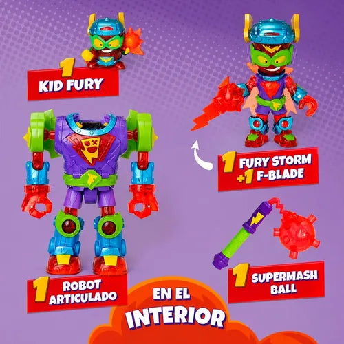 Superbot Fury Storm 1 Kazoom Kid Y 1 Superthing Especial