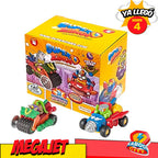2 Vehiculo Megajet Superzings Serie 4 Original Coleccion Superzings Multicolor