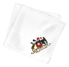 Pack 12 Pañuelo Cueca Estampado Fiestas Patrias Y Danzas Blanco Surtido