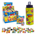 Super Zings Pack Caja 25 Figuras Serie 2 + 1 Botella Serie 3