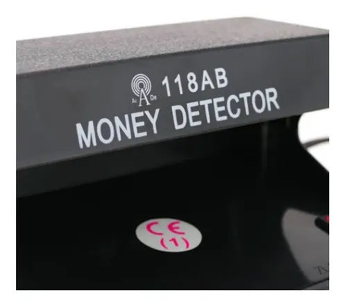 Detector De Billetes Falsos A Pilas Con Luz Uv 4w Portátil