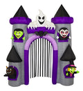 Castillo Led Inflable Decoracion Terror Halloween 270cm