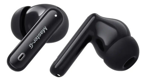 Audifonos Inalambricos Master-g Buds30 Tws Bluetooth V5.3 Negro