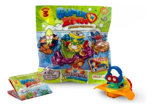 Pack Superzings Superbot+onepack+twopack+superslider Serie 3