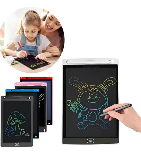 Pizarra Lcd Irm Magic Pad 12'' Con Lápiz Azul Pantalla Grande