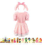 Trajes Disfraces Cuentos Infantiles Dia Del Libro Halloween Conejito Rosado