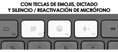 Teclado Inalambrico Logitech Mx Keys S Recargable Usb-c A A Grafito Español Latinoamérica