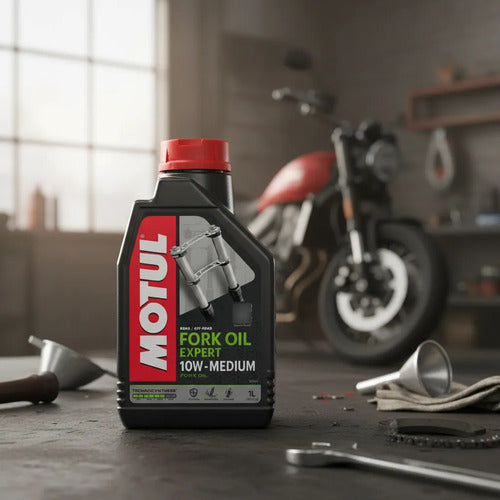 Motul Fork Oil Expert Medium 10w 1l Aceite Horquilla Motul