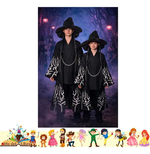 Disfraz Traje Saja Boys Guererras K Pop Huntrix Halloween Negro