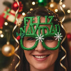 Pack 12 Lentes Anteojos Surtido Fiestas Celebracion Navideña Surtido Feliz Navidad