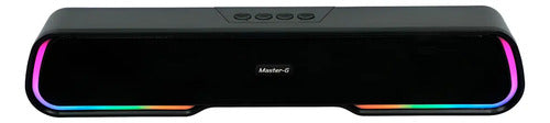 Parlante Portatil Gamer Master-g Bluetooth 5.0 Funcion Tws Negro