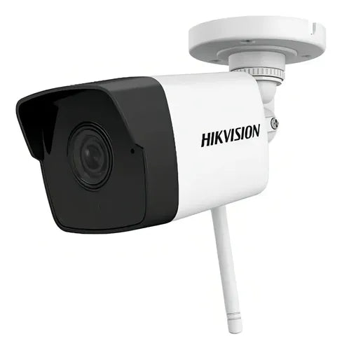 Camara Bala Ip 2mp Hikvision Ir30m Wifi Microno Color Blanco
