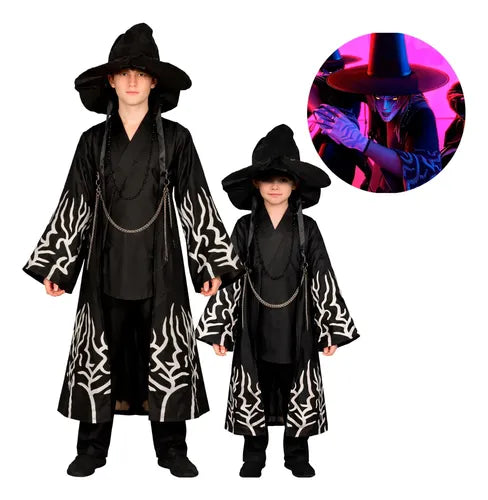 Disfraz Traje Saja Boys Guererras K Pop Huntrix Halloween Negro