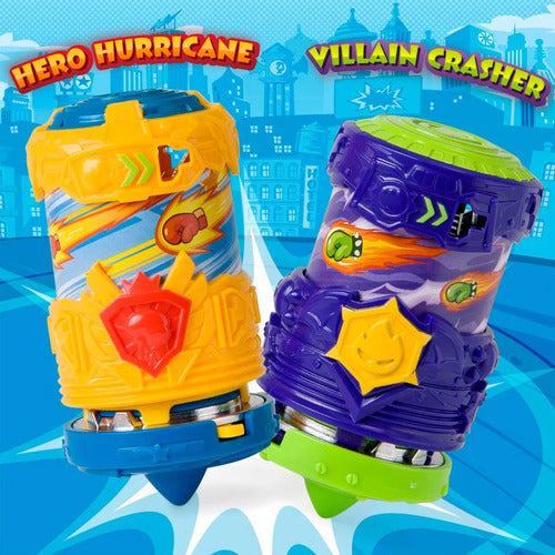 Superzings Arena Batalla + 2 Superzings /spinners Exclusivos