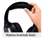 Audifonos Alambricos Hp H220 Gaming Jack 3.5mm Microfono Led Negro
