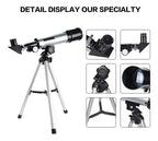 Telescopio Monocular Astronómico Niños Aprendiz Zoom 60x Metalico
