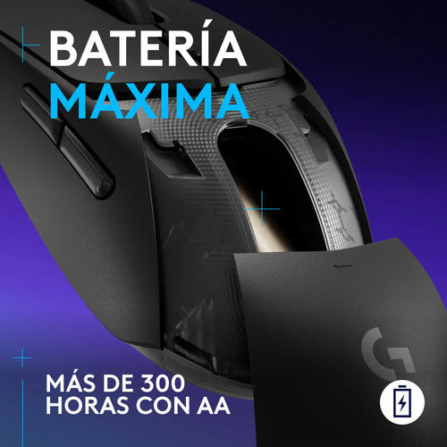 Mouse Inalámbrico Gamer Logitech G309 Lightspeed Negro