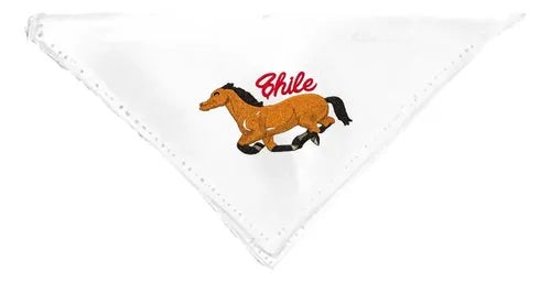 Pañuelo Cueca Competencia Fiestas Patrias Danzas Caballo Blanco Caballo