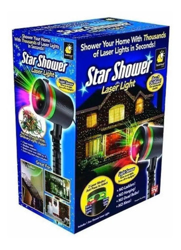 Proyector Casa Jardin Laser Navidad Fiesta Luces Exterior