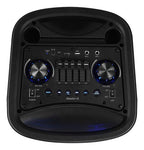 Parlante Masterg Karaoke Phantom Bluetooth 8in X2 60w Tws Eq Negro