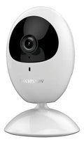 Camara Wifi Ip Cubo Hikvision 2mp Microsd 128gb Microfono Blanco