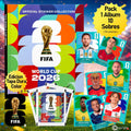 Pack Album Tapa Dura + 10 Sobres Fifa World Cup 2026 Panini
