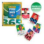 Pack 25 Sobres Fifa 365 2026 Original Panini 125 Laminas