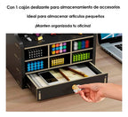 Organizador Lapices Plumones Escritorio Oficina Espacioso