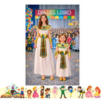 Disfraz Cleopatra Cuentos Infantiles Dia Del Libro Halloween Blanco