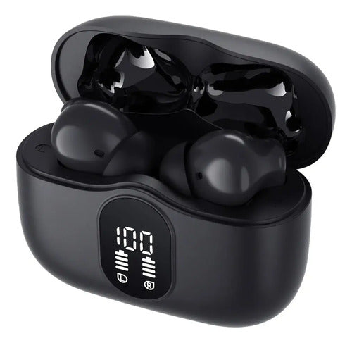 Audifonos Inalambricos Master-g Buds30 Tws Bluetooth V5.3 Negro