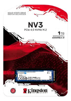 Disco Solido Ssd Interno Kingston Nv3 1tb M.2 Pcie 4.0 Nvme Azul