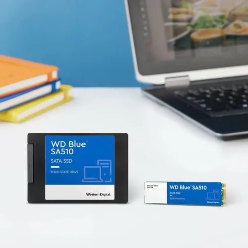 Disco Solido Ssd Interno Wd Blue Sa510 250gb 6 Gb/s 555mb/s Azul