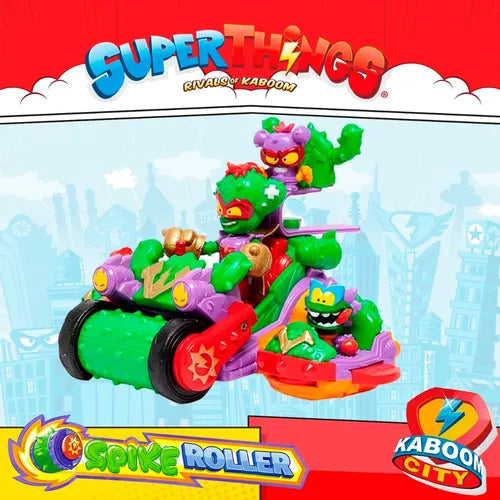 Superthings Vehiculo Spike Roller Rivals Of Kazoom Original