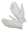 Guantes Blancos Botón Grande Desfile/ Ceremonias Adulto Par Blanco