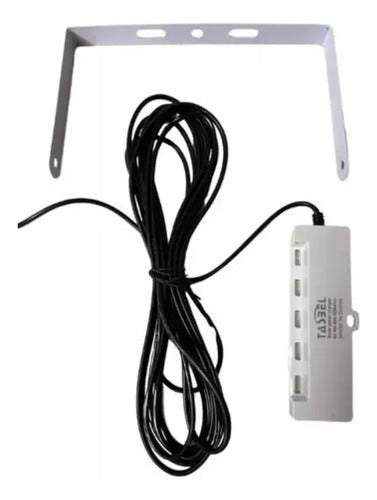 Pack De 4 Panel Solar De 600/800 Mh/a Retenedor De Energía Negro 8v 6v