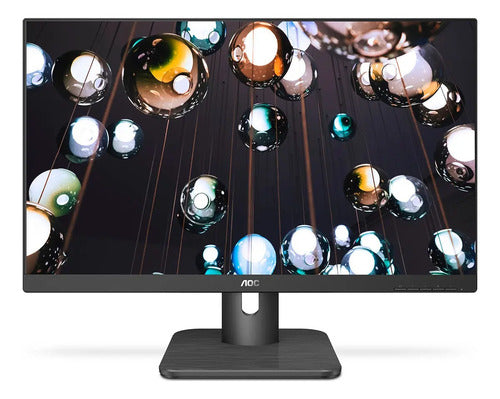 Monitor Aoc 24in Fhd 60hz 5ms Flicker Free Vesa Parlantes 2w Negro