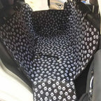 Protector Cubre Asiento Impermeable Para Mascotas Oxford Negro