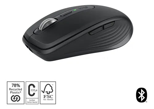 Ratón Inalámbrico Logitech Mx Anywhere 3s Graphite Grafito