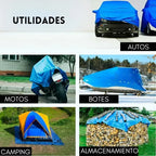 Carpa Funda Lona Cobertor Impermeable 5x6 Metros Multiusos