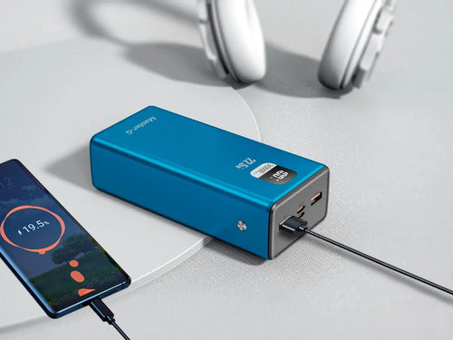 Cargador Portatil Bateria Power Bank Master-g 30000mah 22.5w Azul