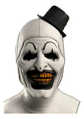 Mascara Latex Payaso Terrifier Halloween Blanco Terrifier