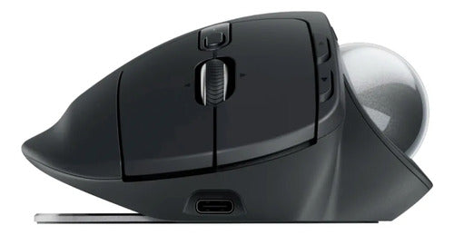 Mouse Logitech Mx Ergo S Trackball Inalambrico 8 Botones Gris