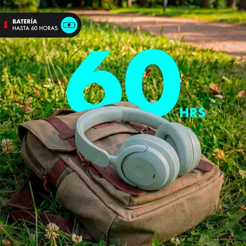 Audifonos Inalambricos Blik Soul900 Anc Tws 60hrs + Estuche Verde