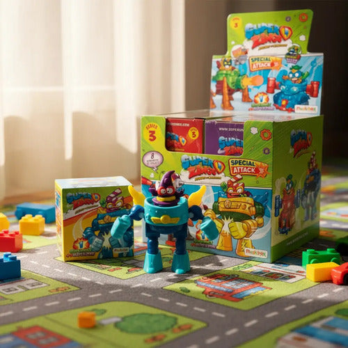 Superzings Serie 3 Original 8 Superbot Figuras Coleccionable